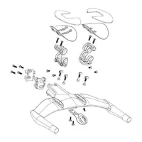SRAM Vuka Aero Angle Wedge Vuka Aero C1 Armlehne SRAM Vuka Aero Angle Wedge Vuka Aero C1 Armlehne