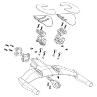 SRAM Vuka Clip B1 Low Mount Right Schraubensatz SRAM Vuka Clip B1 Low Mount Right Schraubensatz