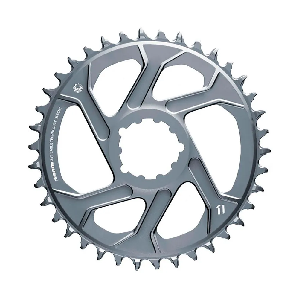 SRAM X-sync 2 Eagle Cold Forged Direct Mount 4 Mm Offset Kettenblatt, Lunar grey, 30t SRAM X-sync 2 Eagle Cold Forged Direct Mount 4 Mm Offset Kettenblatt, Lunar grey, 30t