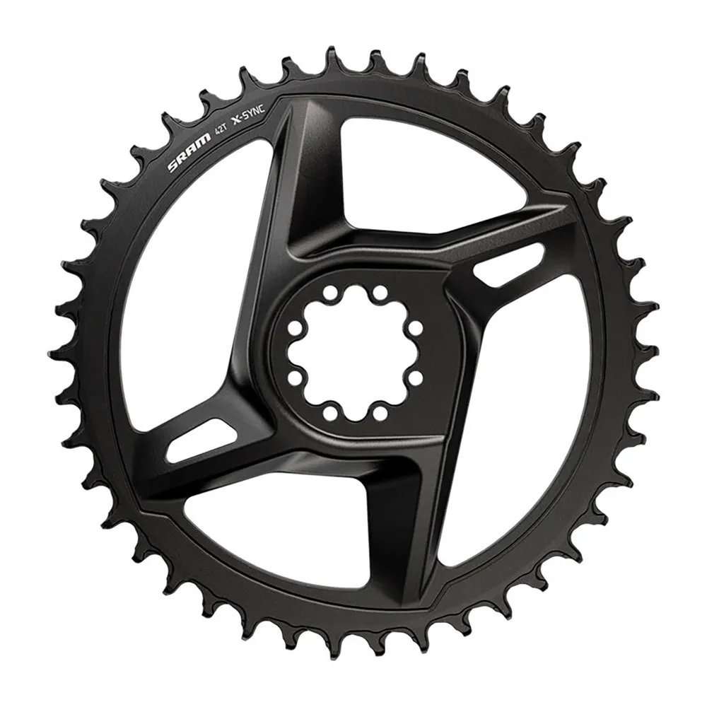 SRAM X-sync Rival Axs Direct Mount Kettenblatt Refurbished, Black, 42t SRAM X-sync Rival Axs Direct Mount Kettenblatt Refurbished, Black, 42t