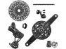 SRAM X0 Eagle Transmission AXS 1x12-fach E-MTB Gruppe für Bosch, Black, 160mm 36t, 10-52t