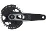 SRAM X0 Eagle Transmission T-Type DUB DM 12-fach Kurbelgarnitur, Black, 175.0mm 32t