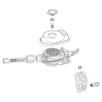 SRAM X01 Dh Right Black Shift Lever Trigger Cover Kit Abdeckkappe SRAM X01 Dh Right Black Shift Lever Trigger Cover Kit Abdeckkappe