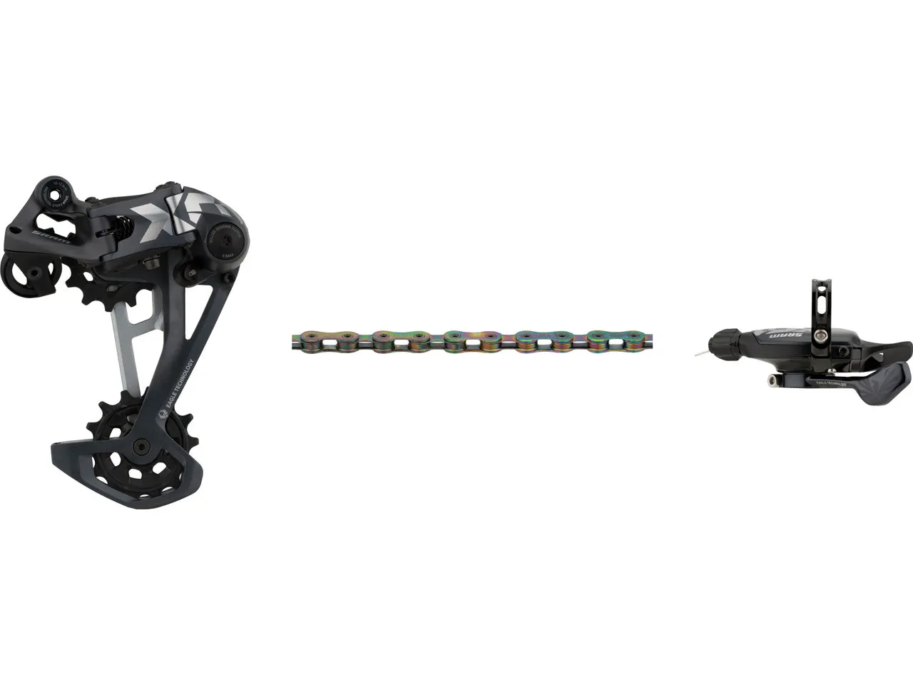 SRAM X01 Eagle 1x12-fach E-Bike Upgrade-Kit, Grau, 12 fach