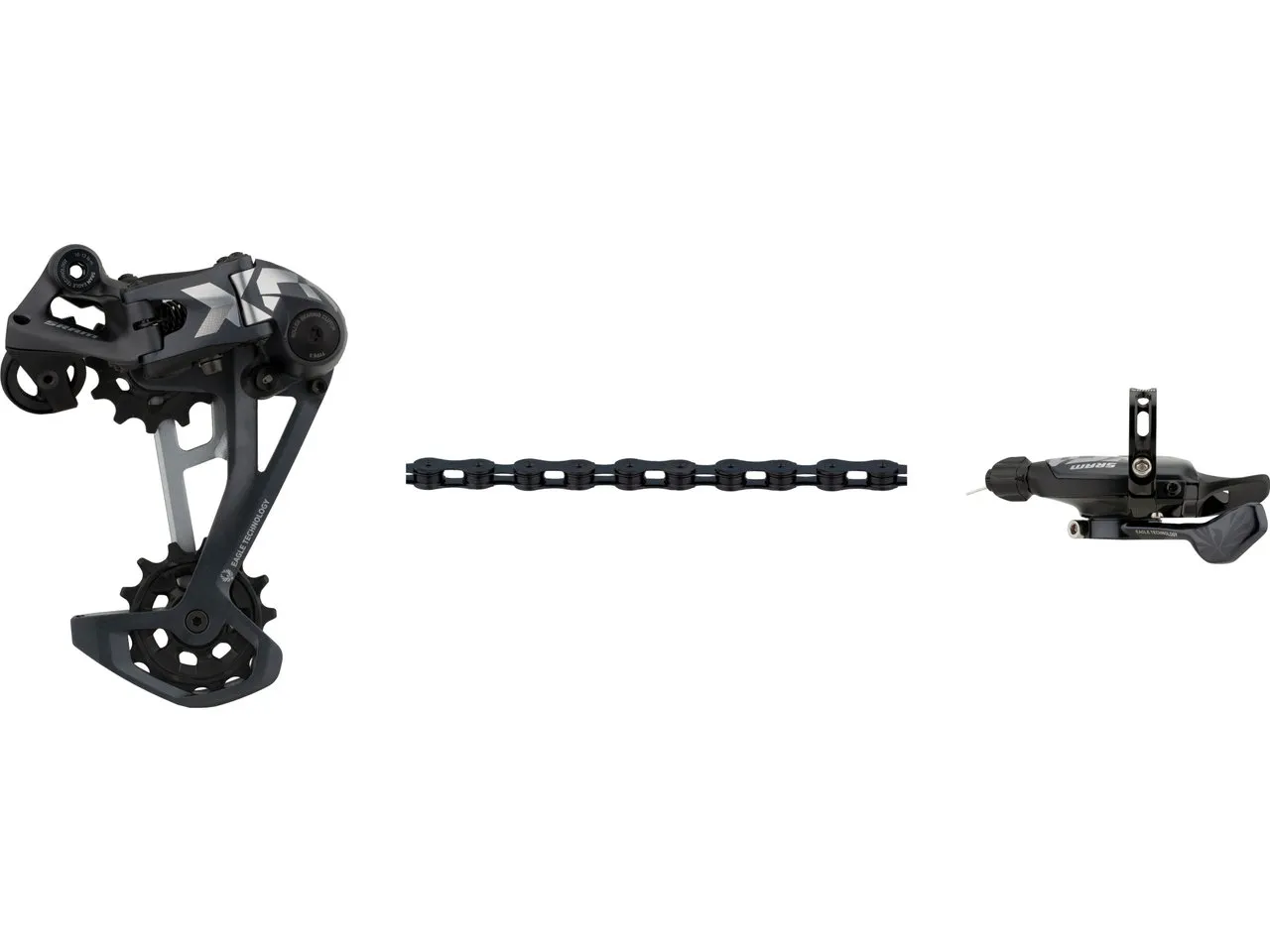 SRAM X01 Eagle 1x12-fach E-Bike Upgrade-Kit, Grau, 12 fach SRAM X01 Eagle 1x12-fach E-Bike Upgrade-Kit, Grau, 12 fach
