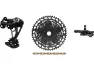 SRAM X01 Eagle 1x12-fach E-Bike Upgrade-Kit mit Kassette für Shimano, Schwarz, 11-50