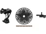 SRAM X01 Eagle 1x12-fach E-Bike Upgrade-Kit mit Kassette für Shimano, Schwarz, 11-50