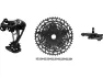 SRAM X01 Eagle 1x12-fach E-Bike Upgrade-Kit mit Kassette für Shimano, Schwarz, 11-50