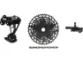 SRAM X01 Eagle 1x12-fach E-Bike Upgrade-Kit mit Kassette für Shimano, Schwarz, 11-50