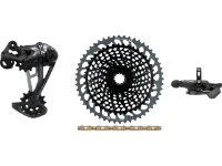 SRAM X01 Eagle 1x12-fach Upgrade-Kit mit Kassette SRAM X01 Eagle 1x12-fach Upgrade-Kit mit Kassette