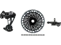 SRAM X01 Eagle 1x12-fach Upgrade-Kit mit Kassette SRAM X01 Eagle 1x12-fach Upgrade-Kit mit Kassette