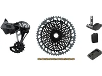 SRAM X01 Eagle AXS 1x12-fach Upgrade-Kit mit Kassette SRAM X01 Eagle AXS 1x12-fach Upgrade-Kit mit Kassette