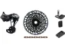 SRAM X01 Eagle AXS 1x12-fach Upgrade-Kit mit Kassette, Schwarz, 10-52