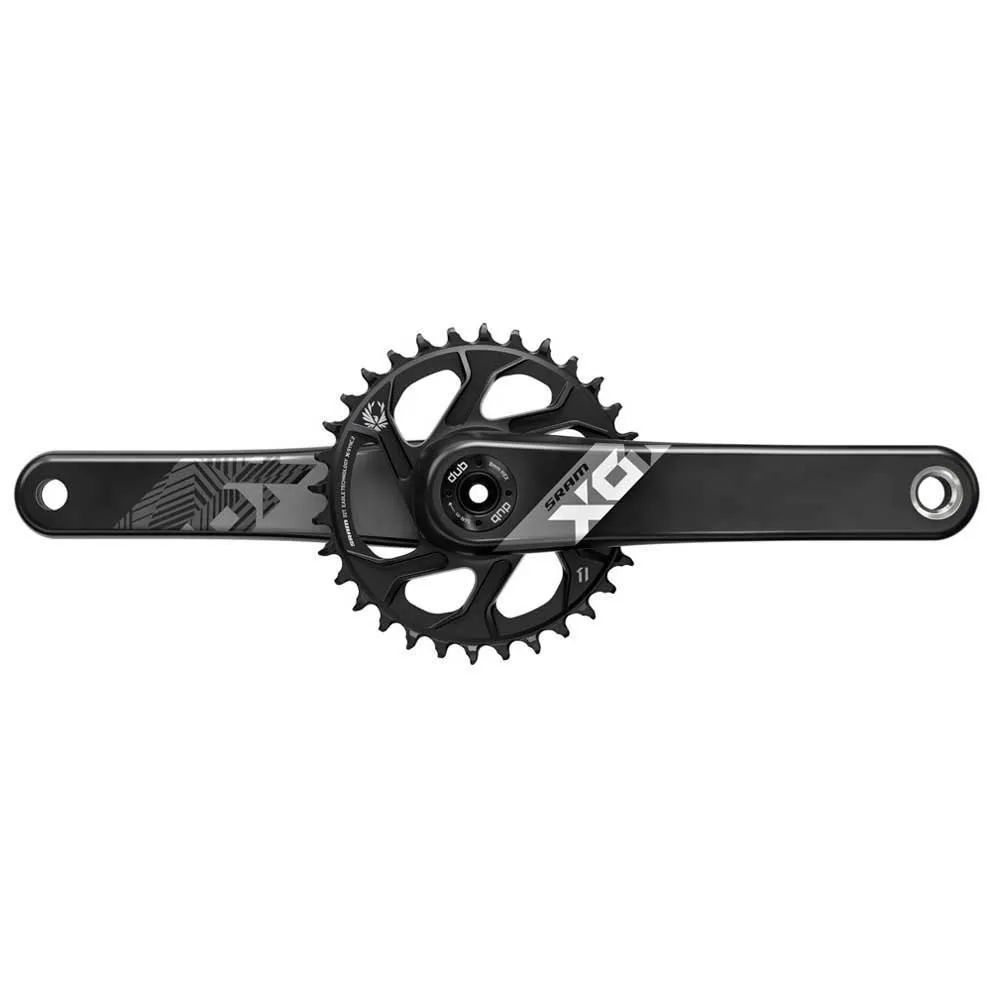 SRAM X01 Eagle Dub Fat5 Direct Mount Kurbelgarnitur, Black, 175mm, 30t SRAM X01 Eagle Dub Fat5 Direct Mount Kurbelgarnitur, Black, 175mm, 30t