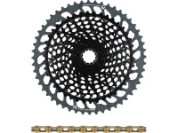 SRAM X01 Eagle XG-1295 Kassette + Eagle Kette 12-fach Verschleißset
