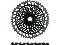 SRAM X01 Eagle XG-1295 Kassette + Eagle Kette 12-fach Verschleißset