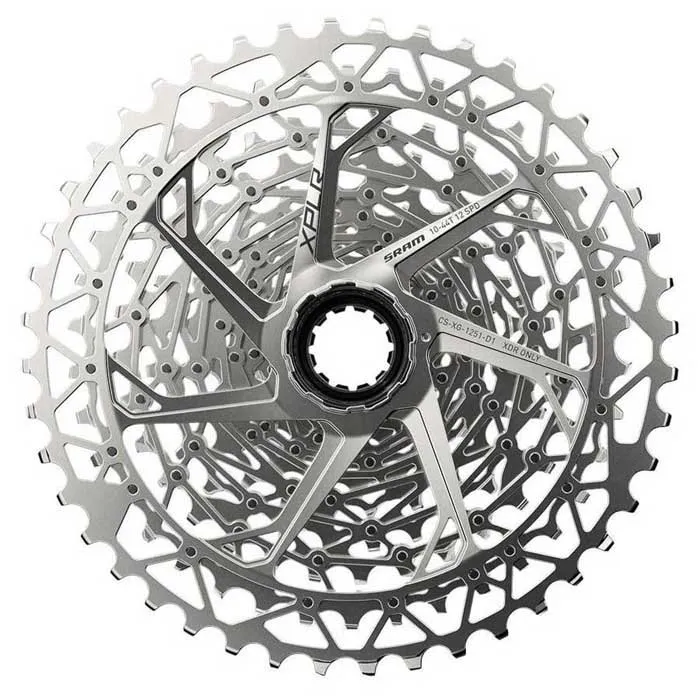SRAM Xg-1251 D1 Xplr Kassette, Silver, 12s, 10-44t SRAM Xg-1251 D1 Xplr Kassette, Silver, 12s, 10-44t
