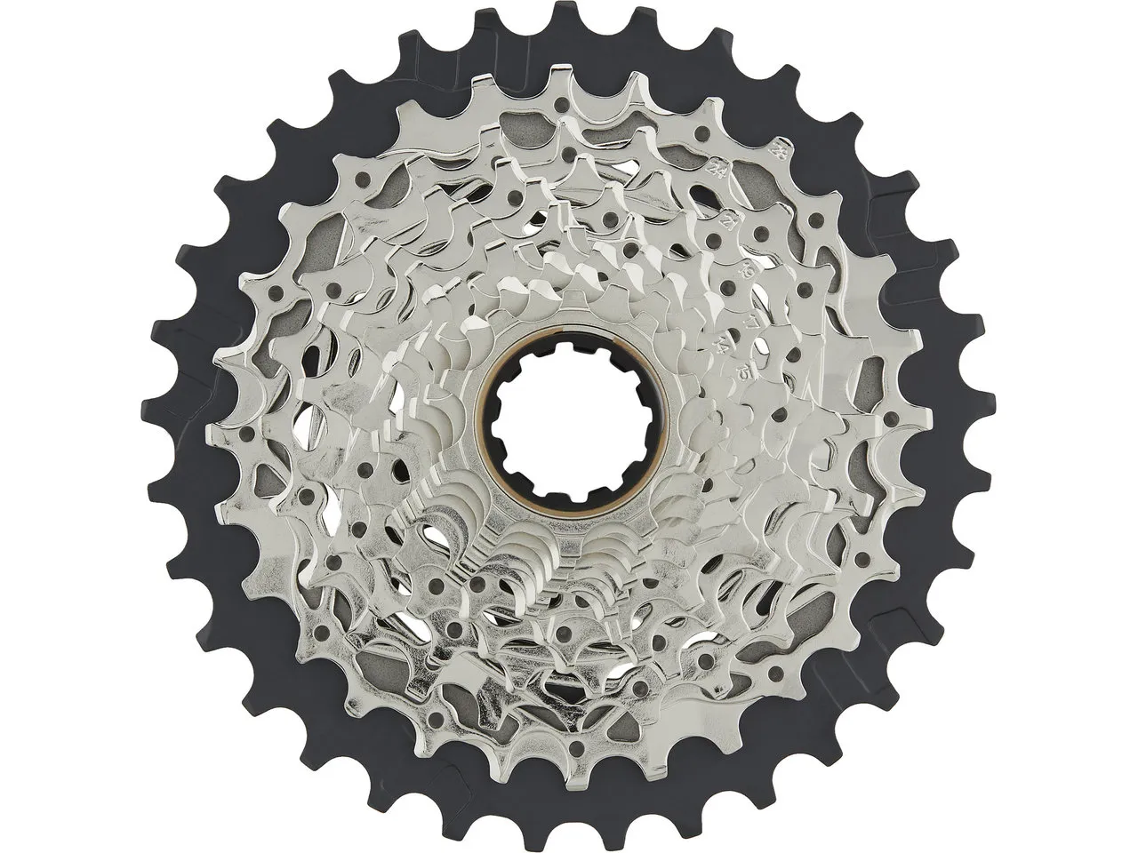 SRAM XG-1270 12-fach Kassette für Force eTap AXS - Werkstattverpackung, Grau