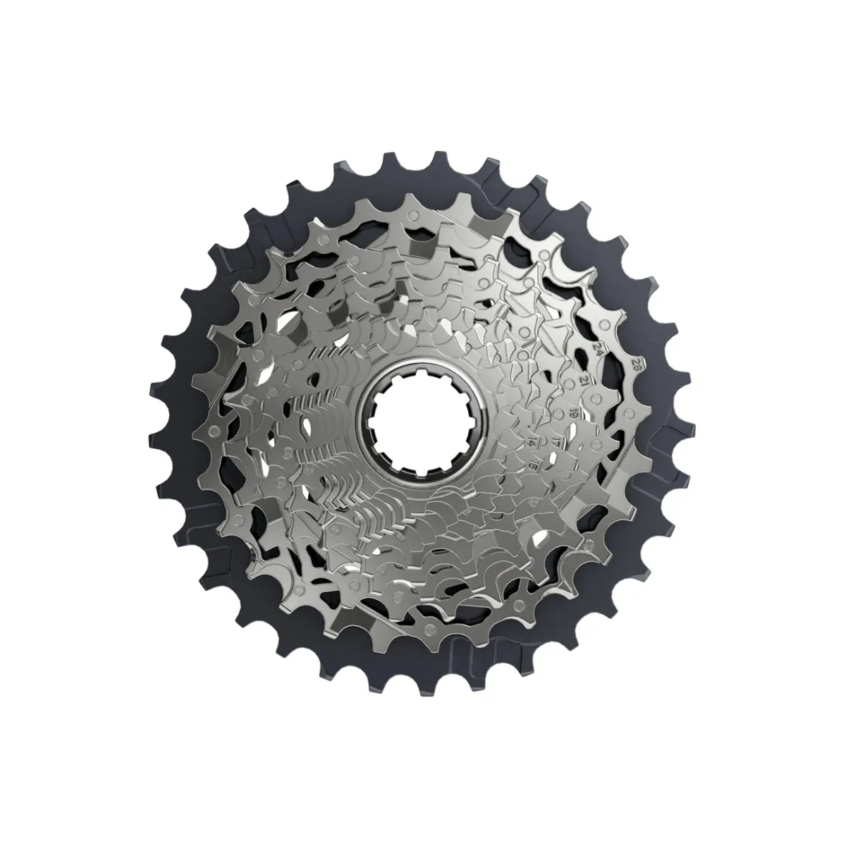 SRAM XG 1270 12V Force Kassette, Silver, 10-28 SRAM XG 1270 12V Force Kassette, Silver, 10-28
