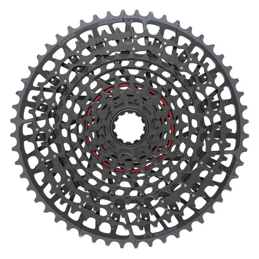 SRAM Xs 1295 T-type Kassette, Black, 11s, 10-52t SRAM Xs 1295 T-type Kassette, Black, 11s, 10-52t