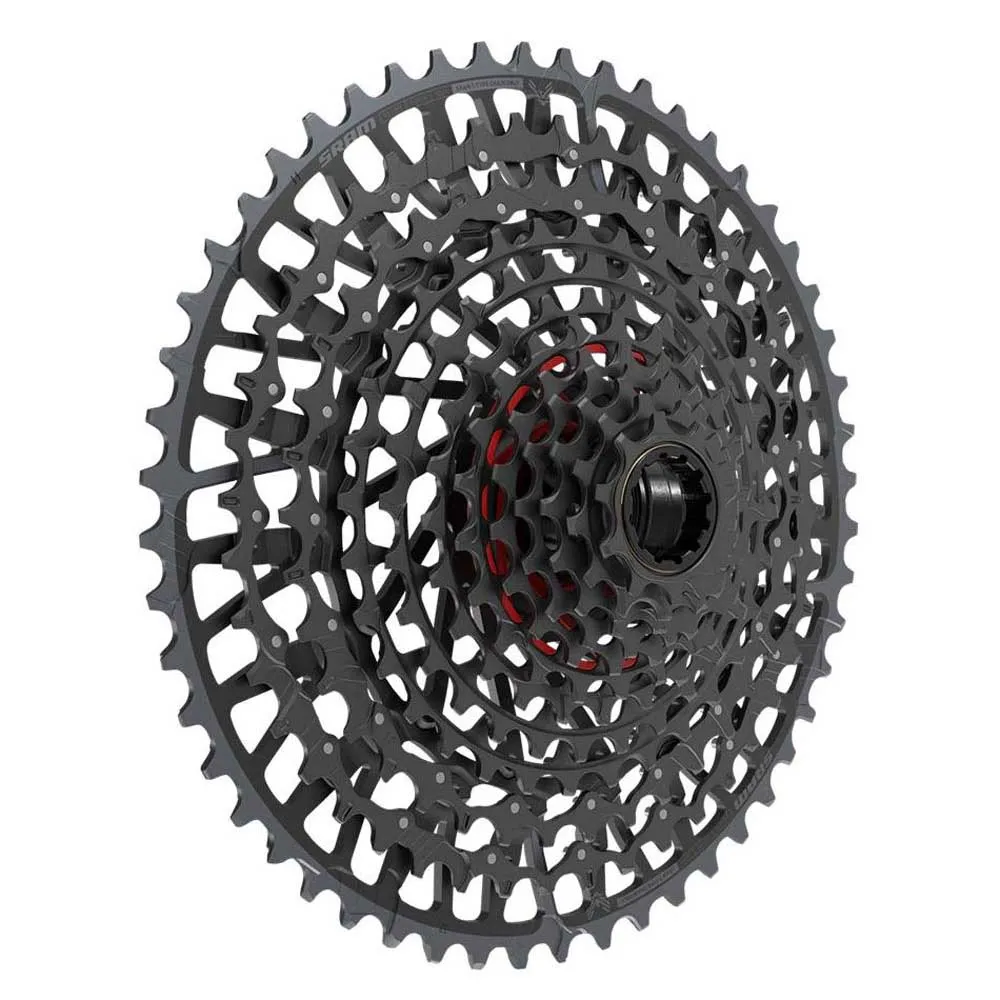 SRAM Xs 1295 T-type Kassette, Black, 11s, 10-52t SRAM Xs 1295 T-type Kassette, Black, 11s, 10-52t