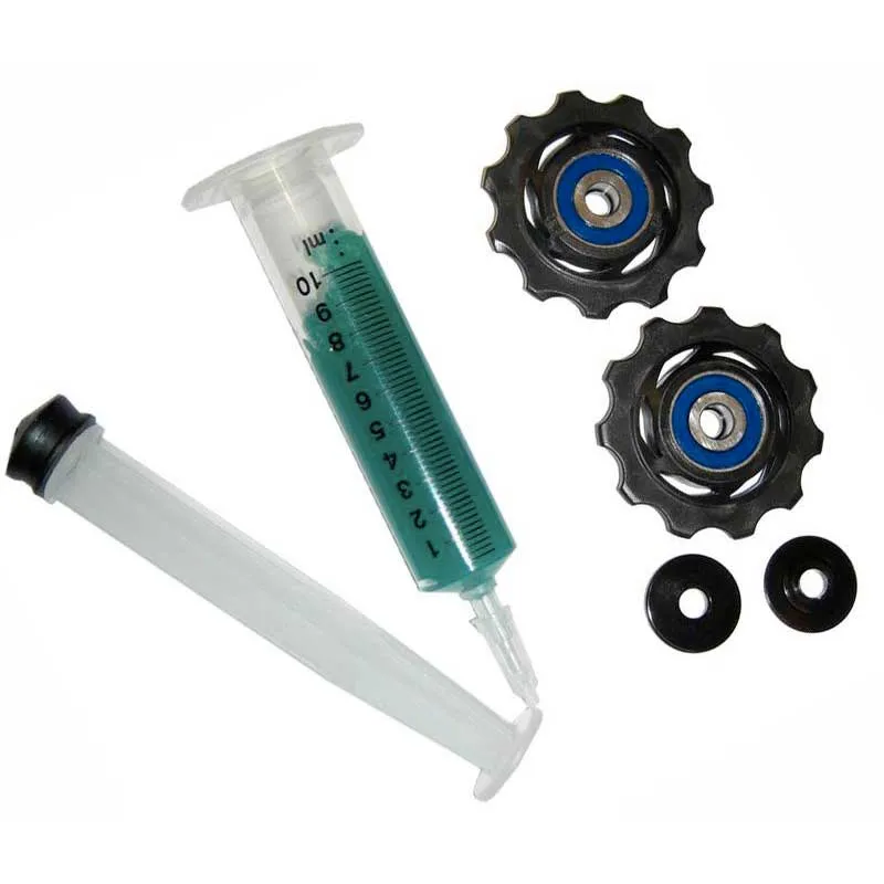 SRAM Xx Ceramic Fahrrad-schaltröllchensatz, Black, One Size SRAM Xx Ceramic Fahrrad-schaltröllchensatz, Black, One Size