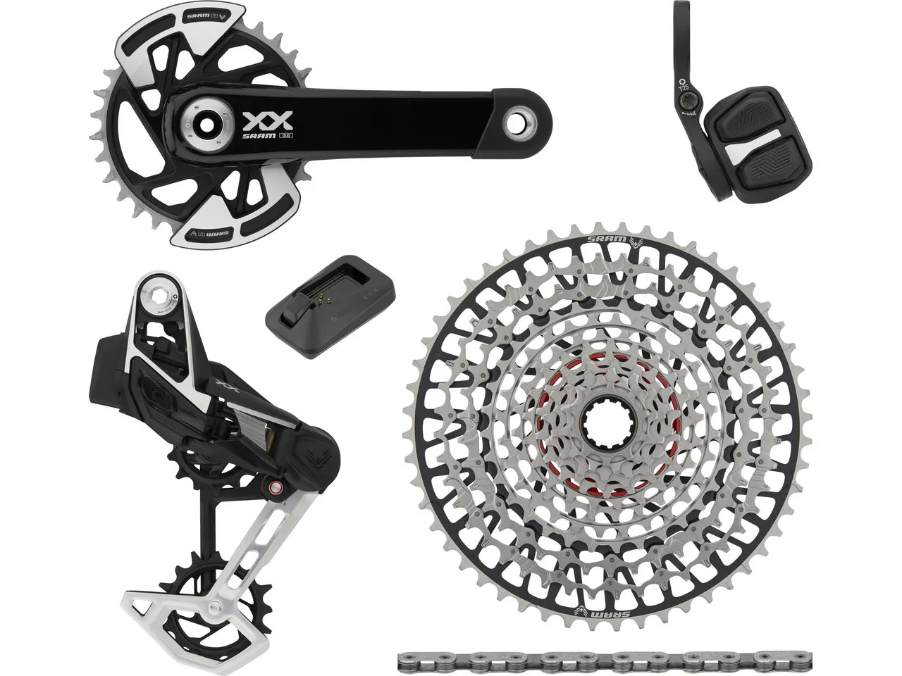 SRAM XX Eagle Transmission AXS 1x12-fach Gruppe SRAM XX Eagle Transmission AXS 1x12-fach Gruppe