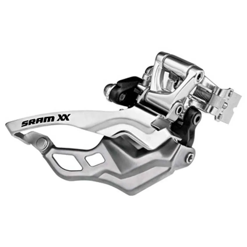 SRAM Xx High Clamp 38.2 Umwerfer Refurbished, Silver, 2 x 10s SRAM Xx High Clamp 38.2 Umwerfer Refurbished, Silver, 2 x 10s