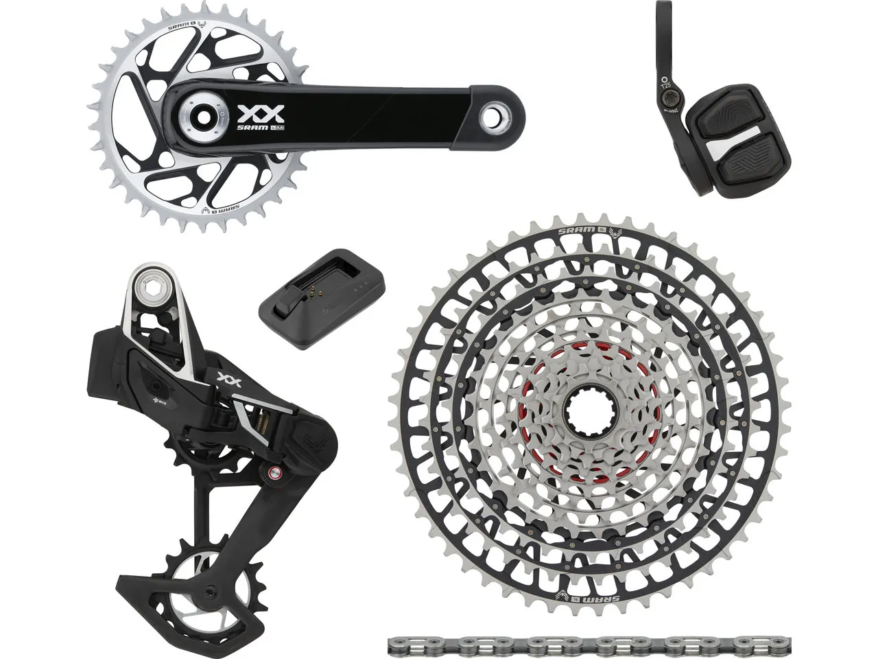SRAM XX SL Eagle Transmission AXS 1x12-fach Gruppe SRAM XX SL Eagle Transmission AXS 1x12-fach Gruppe