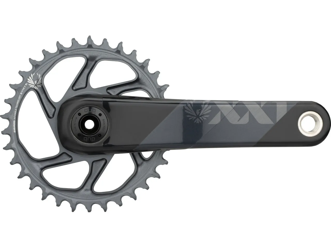 SRAM XX1 Eagle AXS DUB 12-fach Kurbelgarnitur SRAM XX1 Eagle AXS DUB 12-fach Kurbelgarnitur