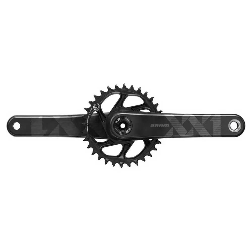 SRAM Xx1 Eagle Kurbel, Black, 175mm, 34t SRAM Xx1 Eagle Kurbel, Black, 175mm, 34t