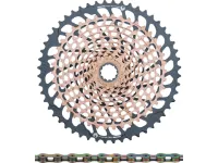 SRAM XX1 Eagle XG-1299 Kassette + PC XX1 Eagle Kette 12-fach Verschleißset SRAM XX1 Eagle XG-1299 Kassette + PC XX1 Eagle Kette 12-fach Verschleißset