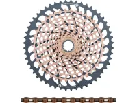 SRAM XX1 Eagle XG-1299 Kassette + PC XX1 Eagle Kette 12-fach Verschleißset SRAM XX1 Eagle XG-1299 Kassette + PC XX1 Eagle Kette 12-fach Verschleißset