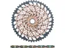 SRAM XX1 Eagle XG-1299 Kassette + PC XX1 Eagle Kette 12-fach Verschleißset, Braun/bunt, 10-52