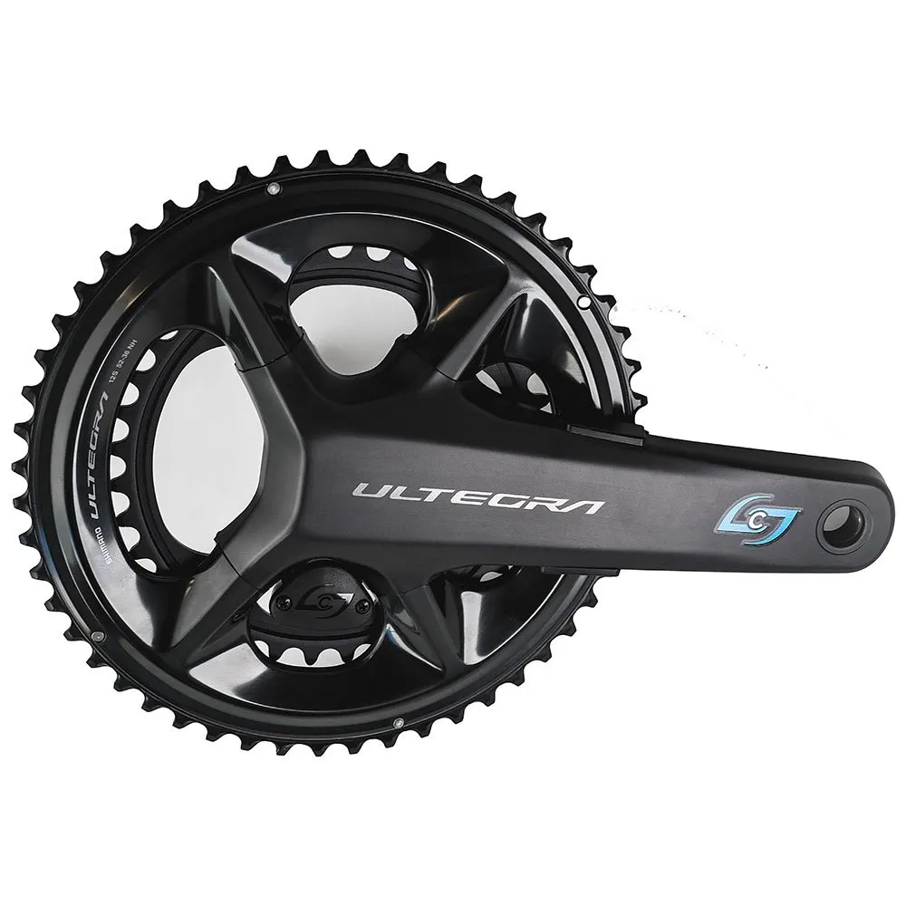 Stages Cycling Shimano Ultegra R8100 Rechte Kurbel Mit Leistungsmesser, Black, 175mm, 52-36t Stages Cycling Shimano Ultegra R8100 Rechte Kurbel Mit Leistungsmesser, Black, 175mm, 52-36t