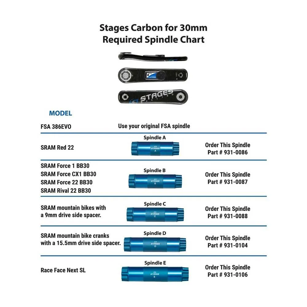 Stages Cycling Sram Bb30 Kurbelwelle Stages Cycling Sram Bb30 Kurbelwelle