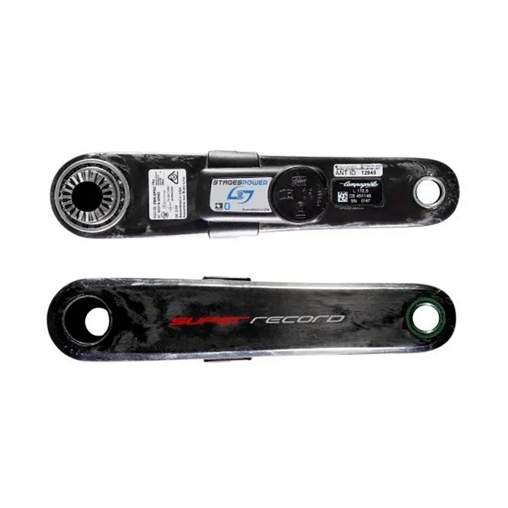 Stages Cycling Stages L Campagnolo Super Record Kurbel Mit Leistungsmesser, Grey / black, One Size Stages Cycling Stages L Campagnolo Super Record Kurbel Mit Leistungsmesser, Grey / black, One Size