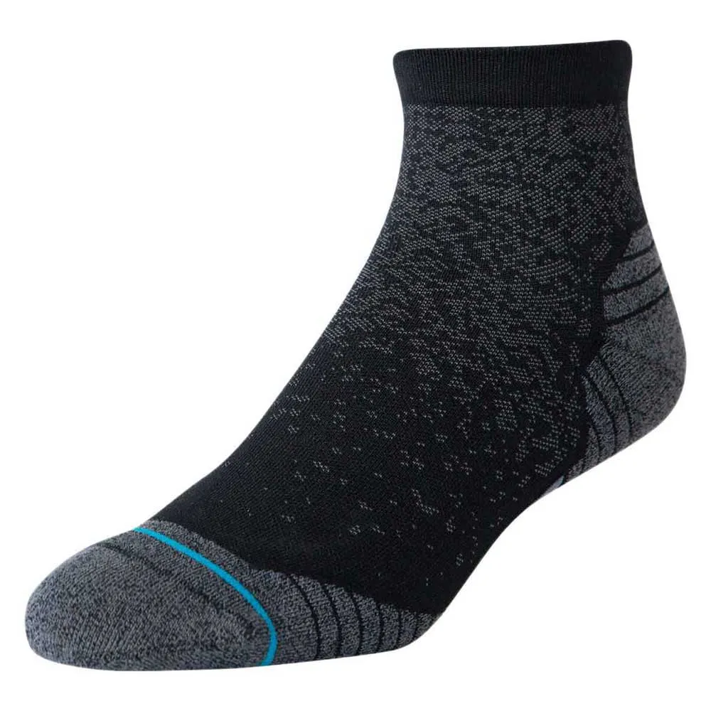 Stance Run St Quarter Kurze Socken female, Black