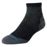 Stance Run St Quarter Kurze Socken female, Black