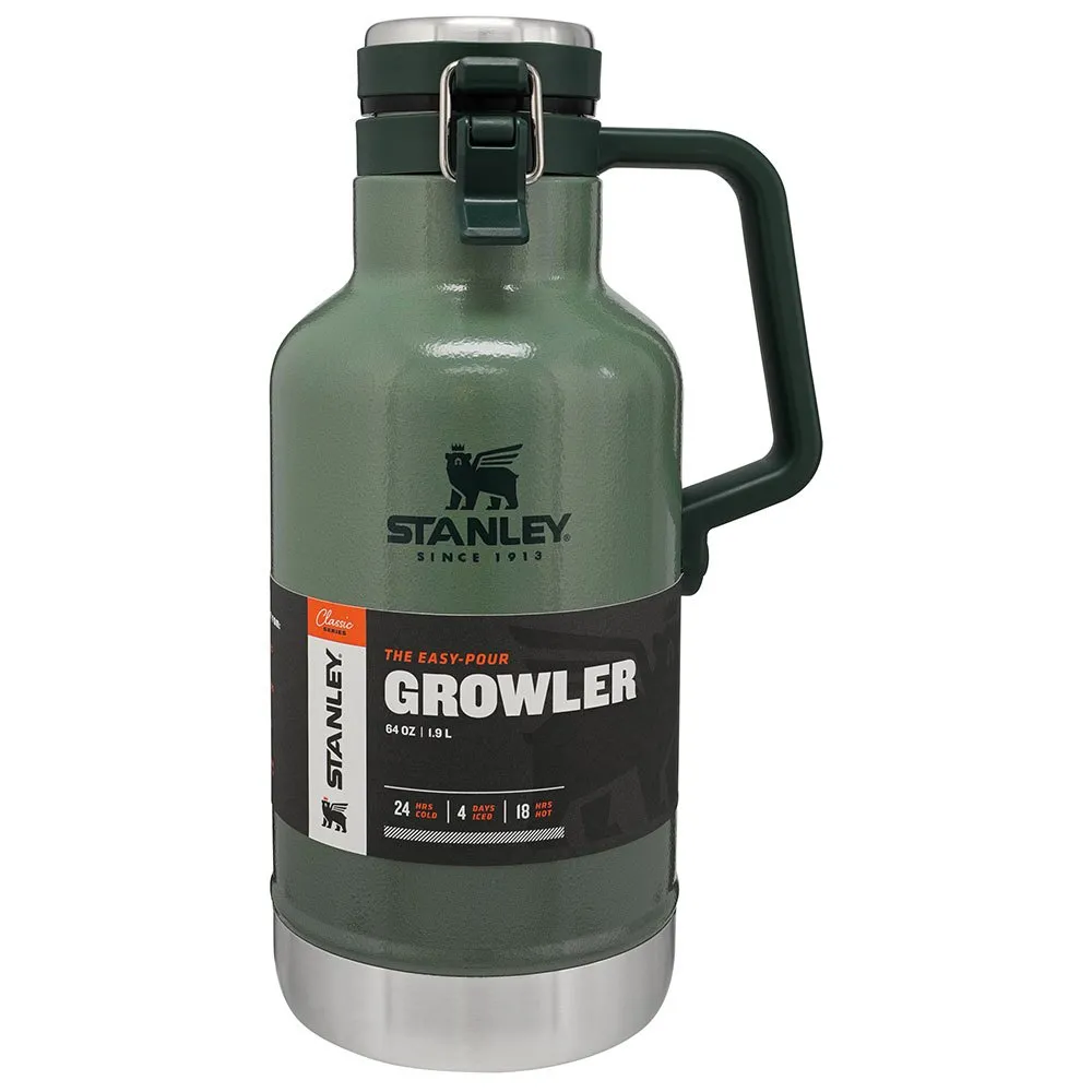 Stanley Classic 1.9l Thermosflasche, Hammertone green, One Size Stanley Classic 1.9l Thermosflasche, Hammertone green, One Size