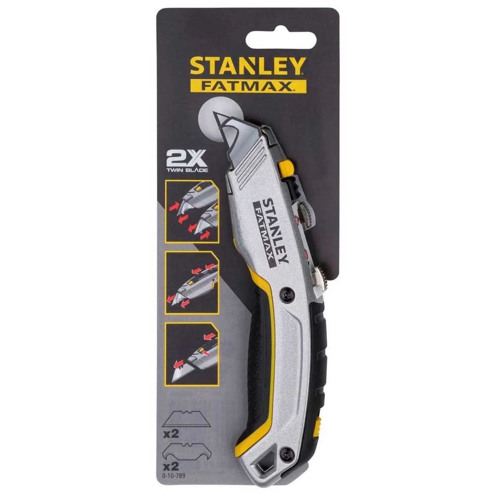 Stanley Fatmax Pro Retractable Schneider, Yellow / black / silver, One Size Stanley Fatmax Pro Retractable Schneider, Yellow / black / silver, One Size
