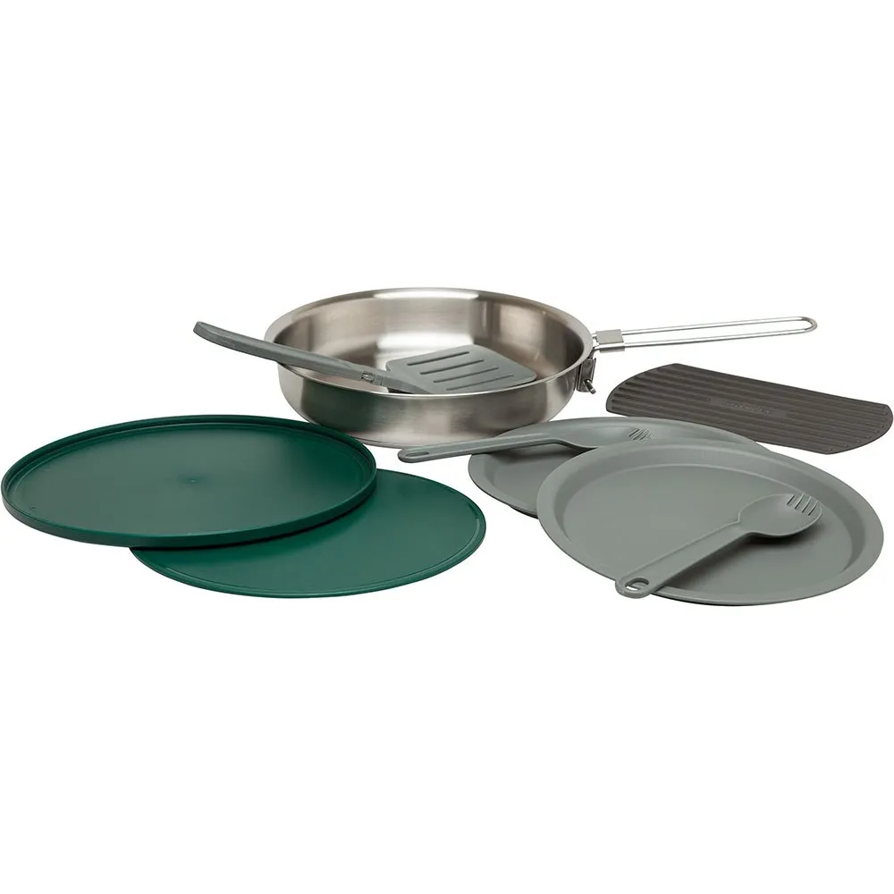 Stanley Kochset + Pfannenabenteuer 18.4 Cm, Silver, One Size