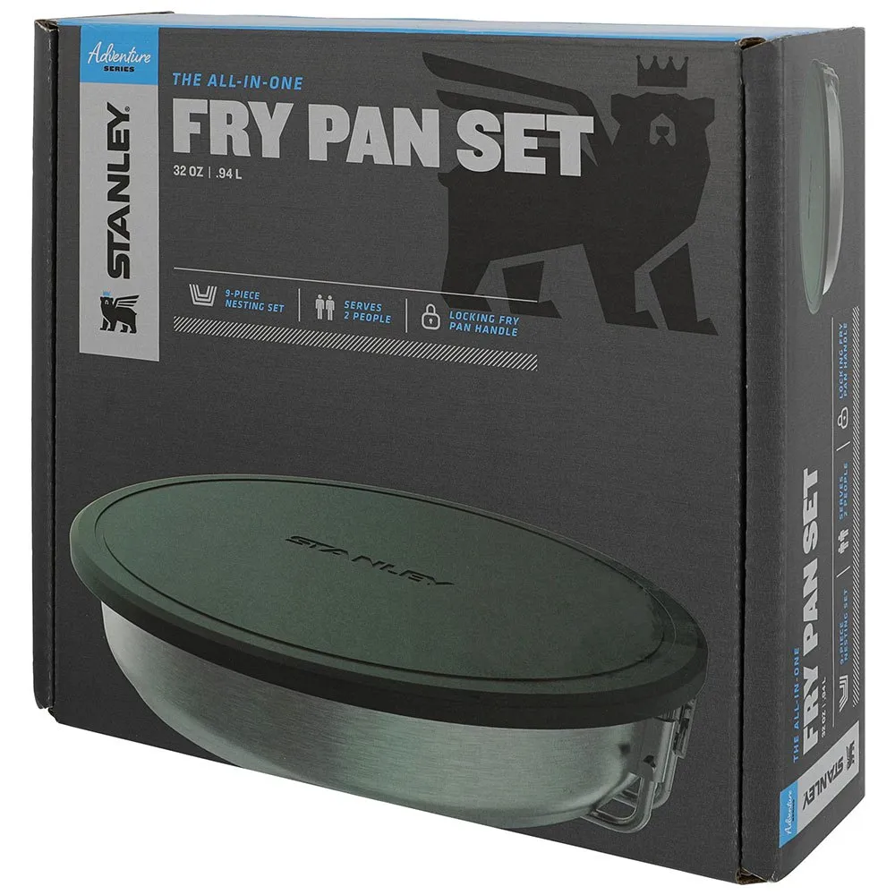 Stanley Kochset + Pfannenabenteuer 18.4 Cm, Silver, One Size