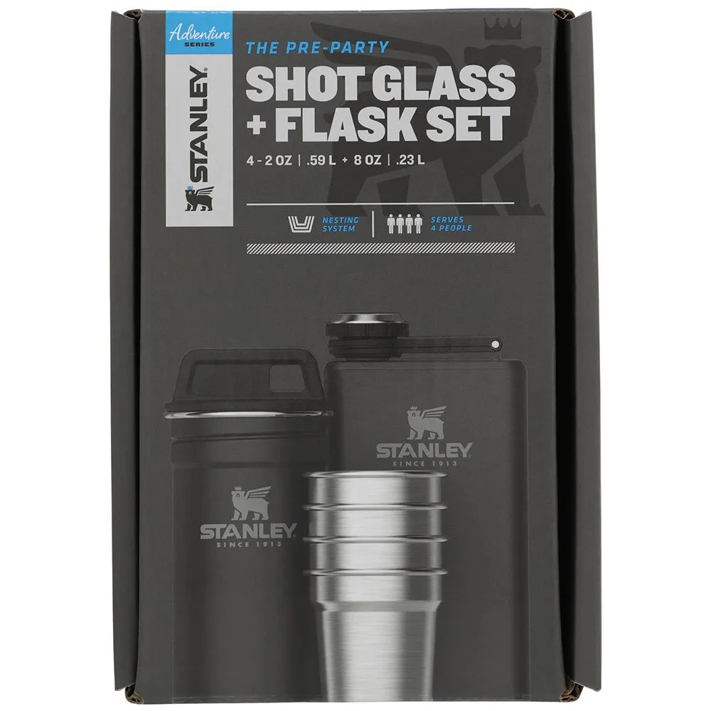 Stanley Party-shotglas + Flachmann-set Stanley Party-shotglas + Flachmann-set