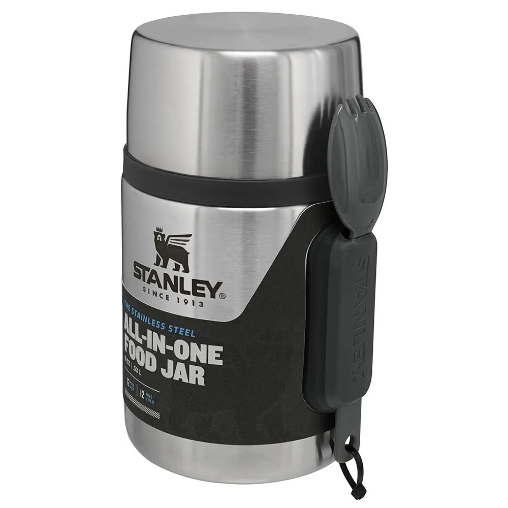Stanley Stainless Steel Adventure 530ml Thermosflasche, Silver, One Size Stanley Stainless Steel Adventure 530ml Thermosflasche, Silver, One Size