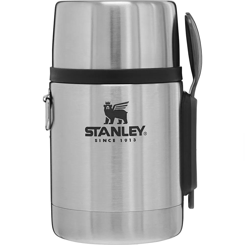 Stanley Stainless Steel Adventure 530ml Thermosflasche, Silver, One Size Stanley Stainless Steel Adventure 530ml Thermosflasche, Silver, One Size