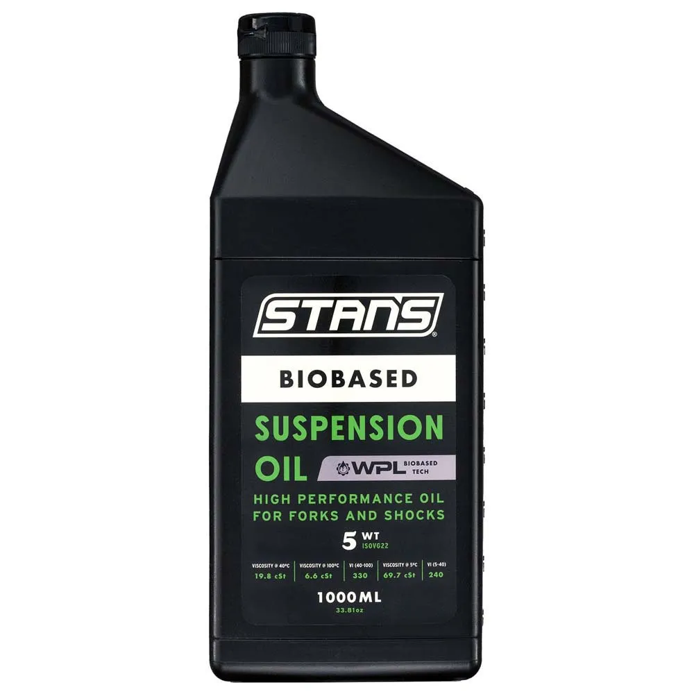 Stans Biobased 5wt Federungsöl 1l, Black, One Size Stans Biobased 5wt Federungsöl 1l, Black, One Size