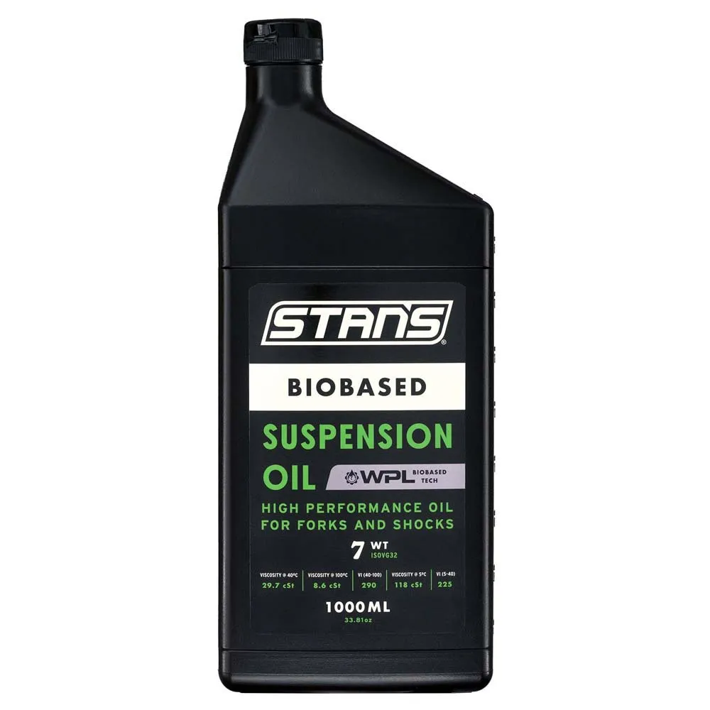 Stans Biobased 7wt Federungsöl 1l, Black, One Size Stans Biobased 7wt Federungsöl 1l, Black, One Size