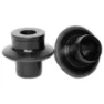 Stans E-sync/neo 9mm 6b Disc Vorderradnaben-endkappen, Black, One Size