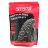 Stans Mtb Tubeless Reparatursatz, Black, 21mm + 2 x 44mm + 200ml